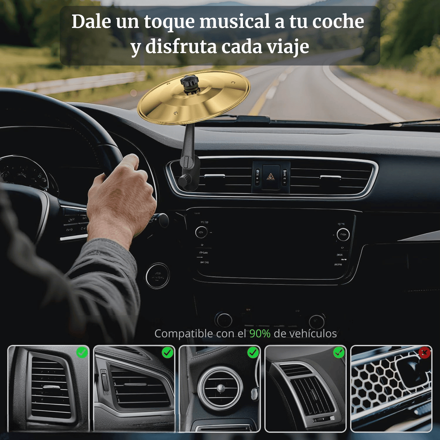Mini Platillo Para Auto